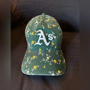 Used New Era Oakland/Las Vegas A’s Floral Hat